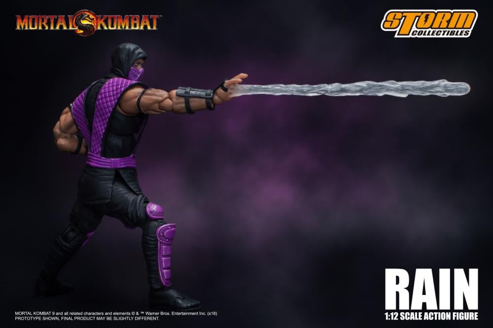 Mortal Kombat VS Series Rain 1/12 Scale NYCC 2018 Exclusive Figure Gallery Image 9