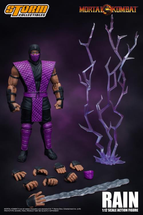 Mortal Kombat VS Series Rain 1/12 Scale NYCC 2018 Exclusive Figure Gallery Image 11