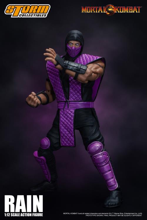Mortal Kombat VS Series Rain 1/12 Scale NYCC 2018 Exclusive Figure Gallery Image 6