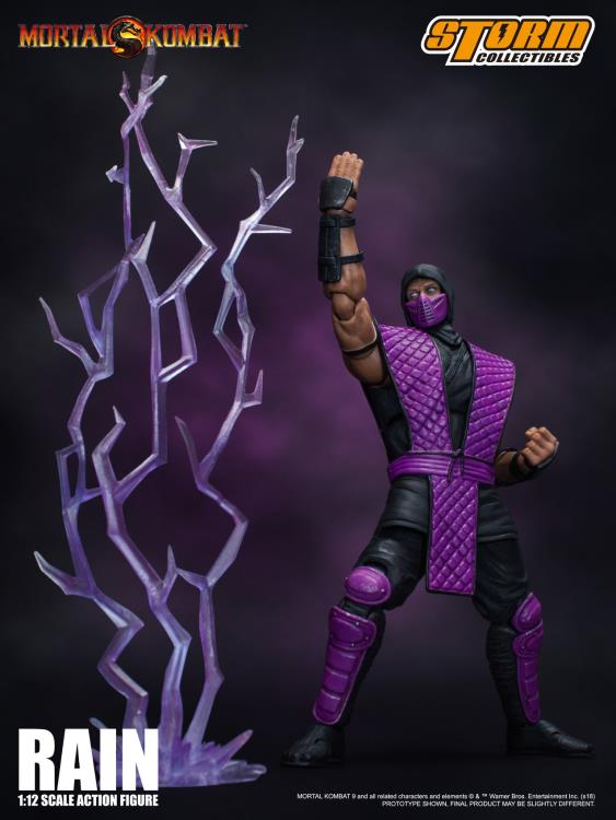Mortal Kombat VS Series Rain 1/12 Scale NYCC 2018 Exclusive Figure Gallery Image 10