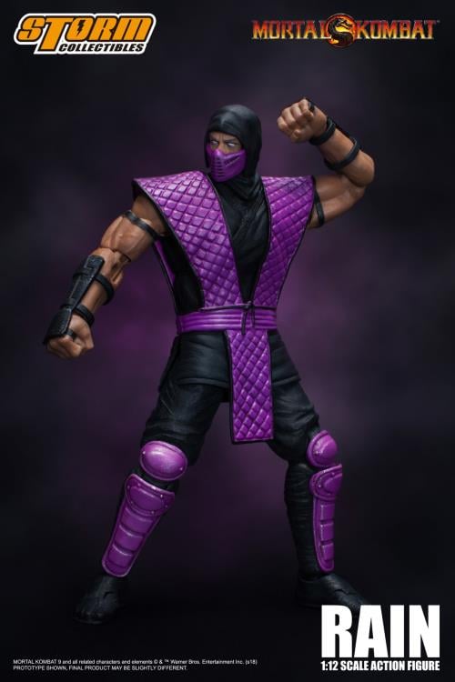 Mortal Kombat VS Series Rain 1/12 Scale NYCC 2018 Exclusive Figure Gallery Image 4
