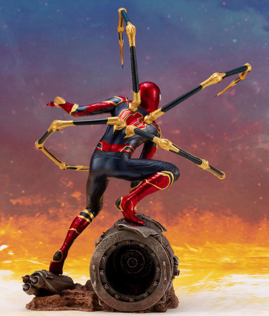 Avengers: Infinity War ArtFX+ Iron Spider Statue Gallery Image 8