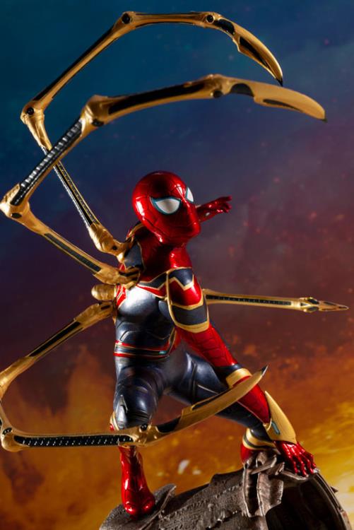 Avengers: Infinity War ArtFX+ Iron Spider Statue Gallery Image 14