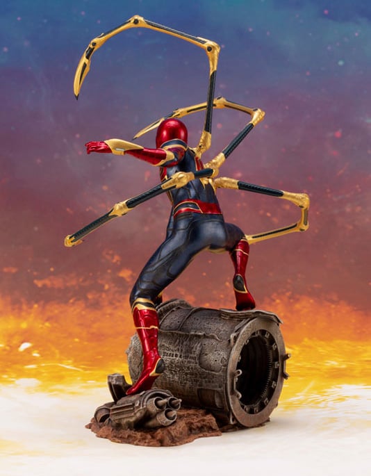 Avengers: Infinity War ArtFX+ Iron Spider Statue Gallery Image 7