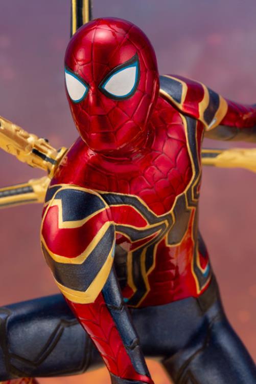 Avengers: Infinity War ArtFX+ Iron Spider Statue Gallery Image 12