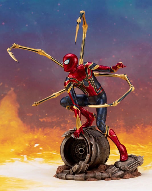 Avengers: Infinity War ArtFX+ Iron Spider Statue Gallery Image 11