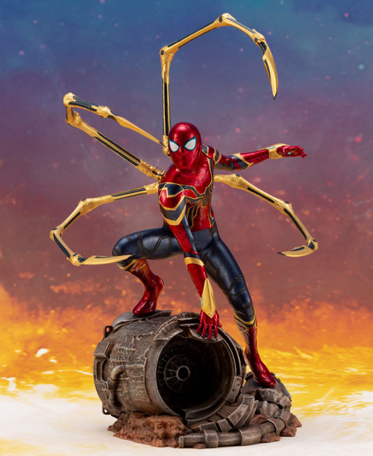 Avengers: Infinity War ArtFX+ Iron Spider Statue Gallery Image 10