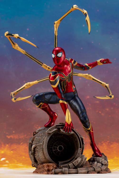 Avengers: Infinity War ArtFX+ Iron Spider Statue Gallery Image 4