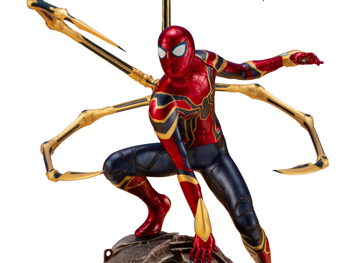 Avengers: Infinity War ArtFX+ Iron Spider Statue Gallery Image 1
