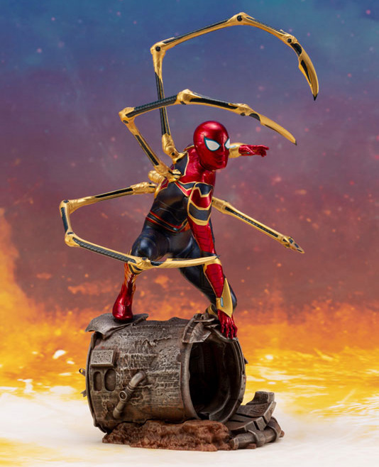 Avengers: Infinity War ArtFX+ Iron Spider Statue Gallery Image 9