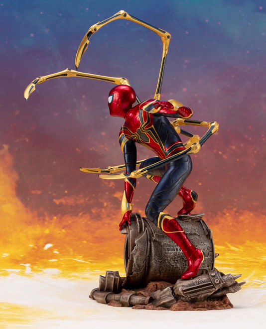 Avengers: Infinity War ArtFX+ Iron Spider Statue Gallery Image 6