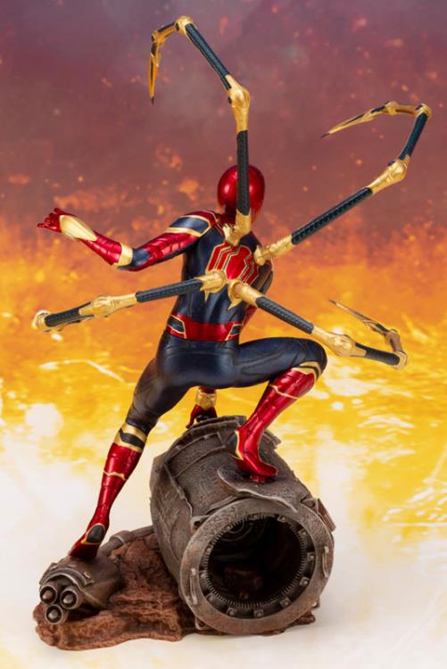 Avengers: Infinity War ArtFX+ Iron Spider Statue Gallery Image 3
