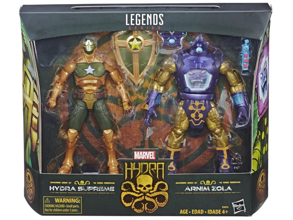 Marvel Legends Series Supreme Leader Captain America & Arnim Zola Two-Pack Gallery Image 4