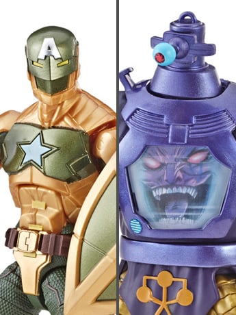 Marvel Legends Series Supreme Leader Captain America & Arnim Zola Two-Pack Gallery Image 2