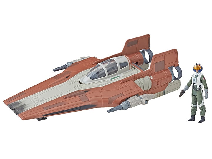 Star Wars Force Link 2.0 Resistance A-Wing Fighter (The Last Jedi)