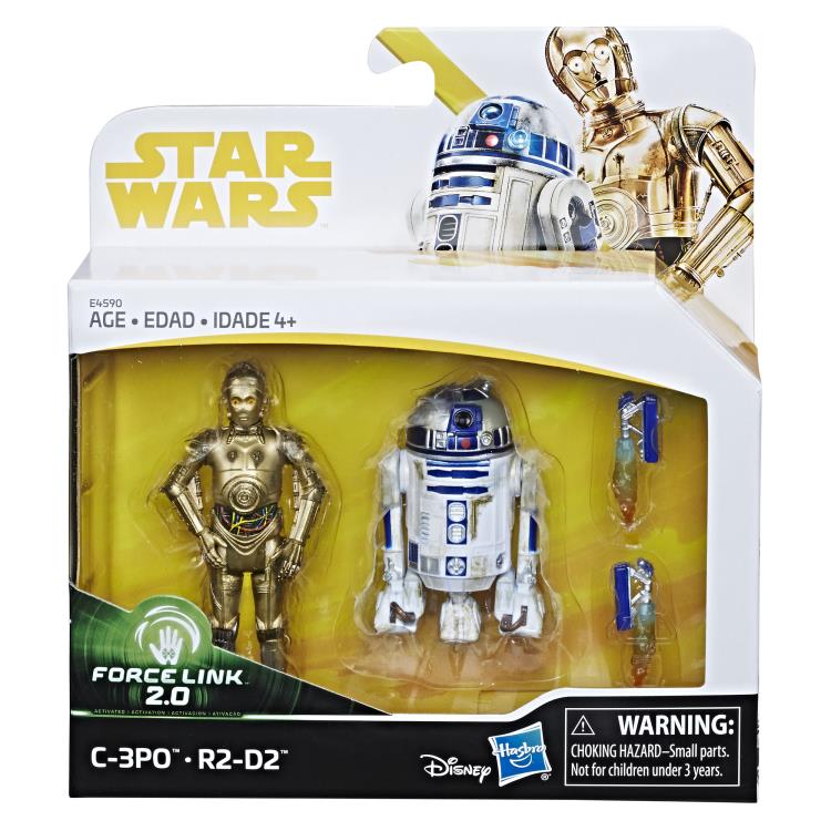 Star Wars Force Link 2.0 C-3PO & R2-D2 Two-Pack Gallery Image 4