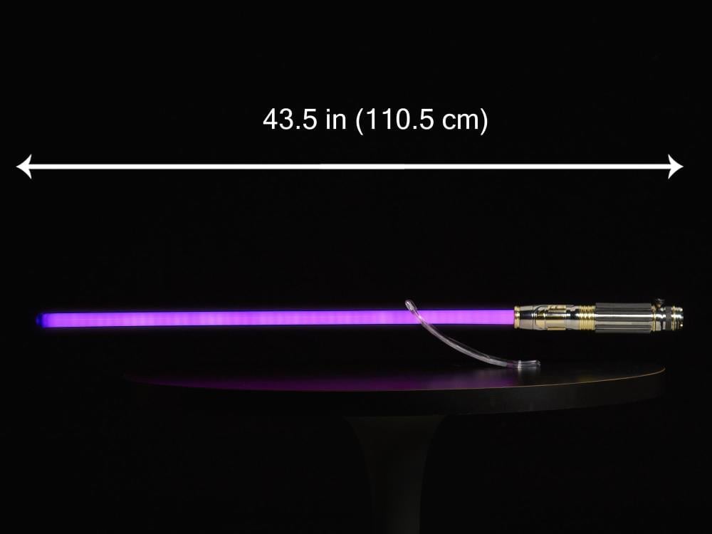 Star Wars: The Black Series Mace Windu (Revenge of the Sith) Force FX Lightsaber Gallery Image 3