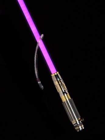 Star Wars: The Black Series Mace Windu (Revenge of the Sith) Force FX Lightsaber Gallery Image 2