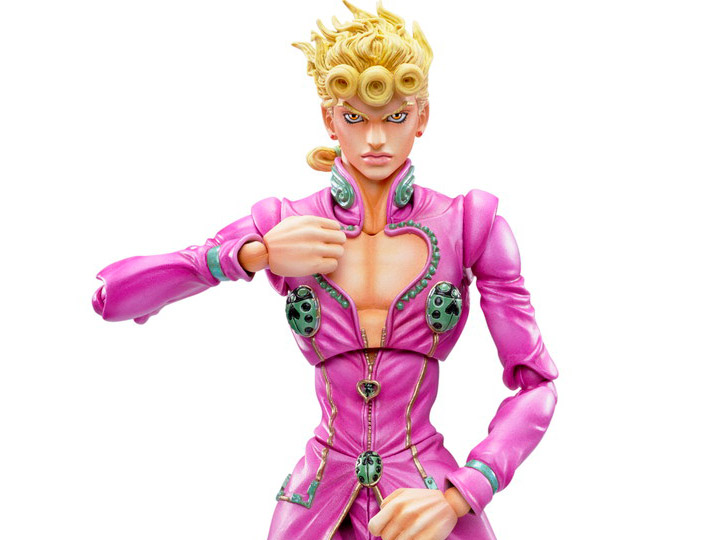 JoJo's Bizarre Adventure Super Action Statue Giorno Giovanna Gallery Image 1