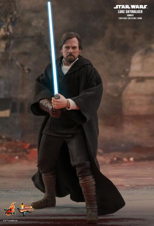 Star Wars: The Last Jedi MMS507 Luke Skywalker (Crait) 1/6 Scale Collectible Figure Gallery Image 5