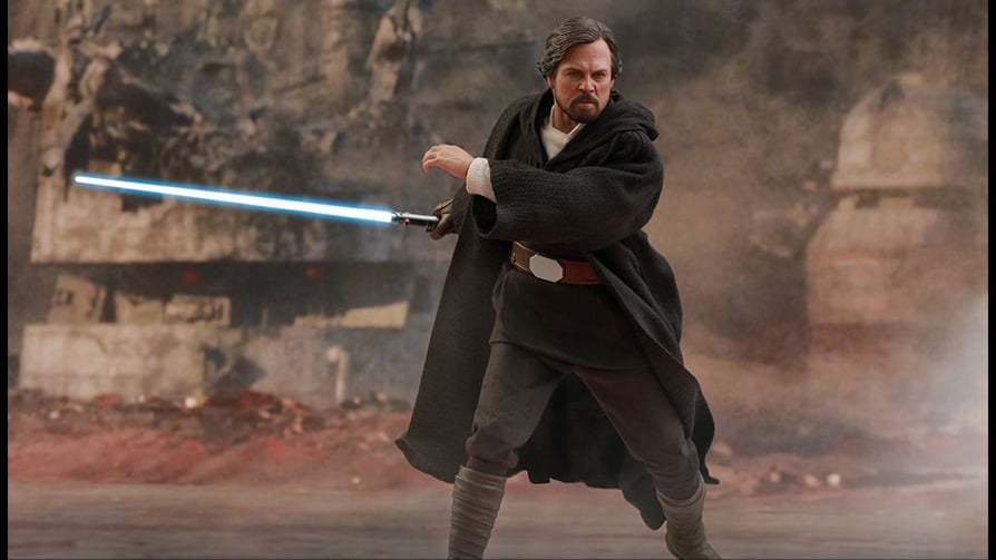 Star Wars: The Last Jedi MMS507 Luke Skywalker (Crait) 1/6 Scale Collectible Figure Gallery Image 16