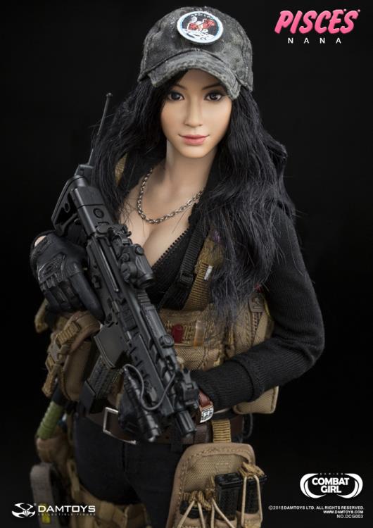 Combat Girl Pisces Nana 1/6 Scale Action Figure Gallery Image 10