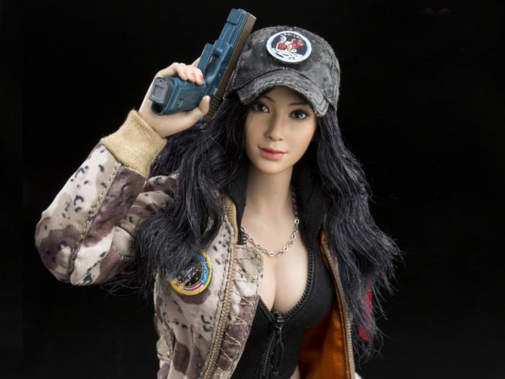 Combat Girl Pisces Nana 1/6 Scale Action Figure Gallery Image 1