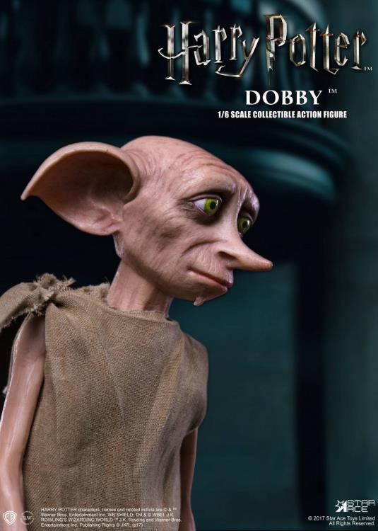 Harry Potter and the Half-Blood Prince Bellatrix Lestrange With Dobby 1/6 Scale Figure Two-Pack Gallery Image 11