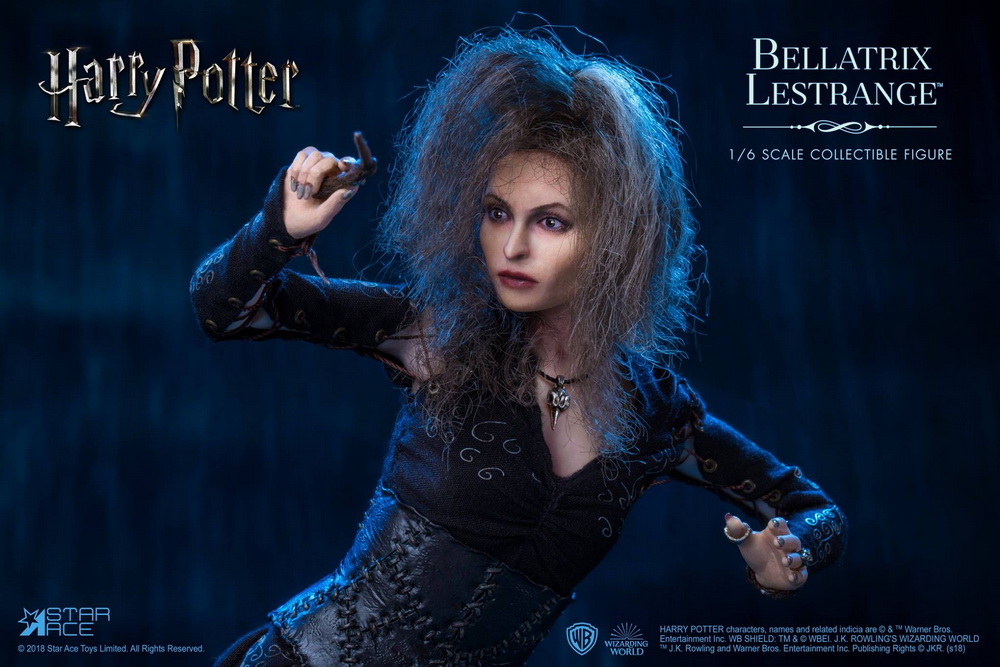 Harry Potter and the Half-Blood Prince Bellatrix Lestrange With Dobby 1/6 Scale Figure Two-Pack Gallery Image 6