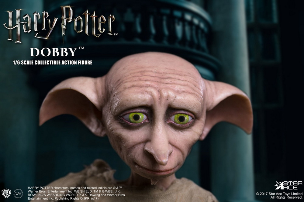 Harry Potter and the Half-Blood Prince Bellatrix Lestrange With Dobby 1/6 Scale Figure Two-Pack Gallery Image 9