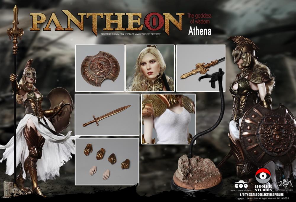 Pantheon Athena (Goddess of Wisdom) 1/6 Scale Figure Gallery Image 16