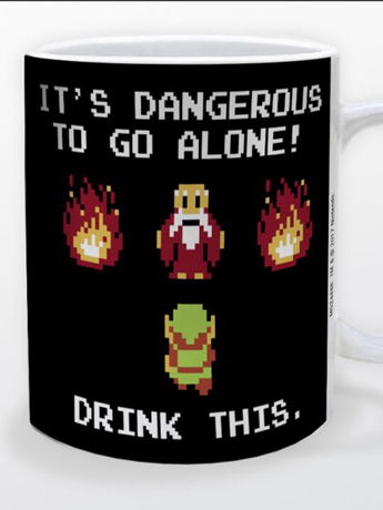 The Legend of Zelda Drink This 11oz. Mug Gallery Image 2