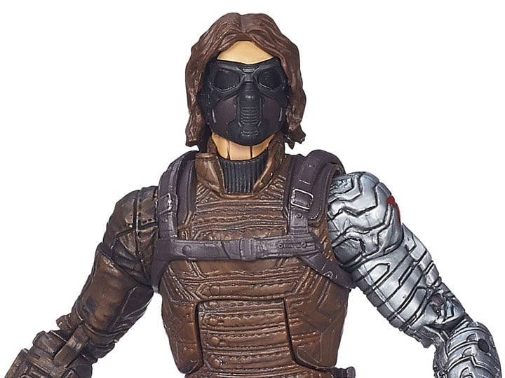 Captain America: The Winter Soldier Marvel Legends Infinite Series Winter Soldier (Mandroid BAF) Gallery Image 1