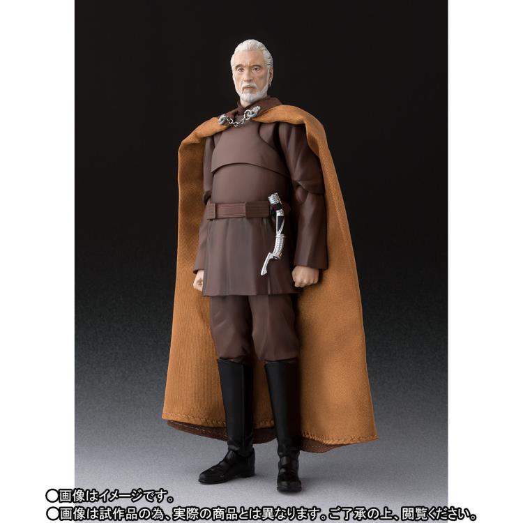 Star Wars S.H.Figuarts Count Dooku (Revenge of the Sith) Exclusive Action Figure Gallery Image 5