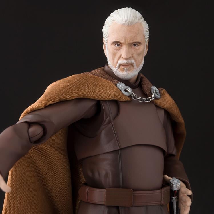 Star Wars S.H.Figuarts Count Dooku (Revenge of the Sith) Exclusive Action Figure Gallery Image 7