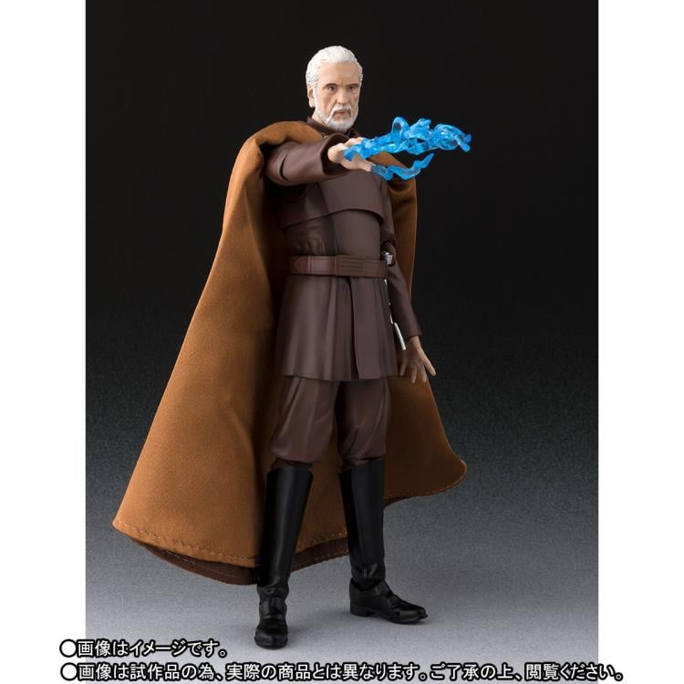 Star Wars S.H.Figuarts Count Dooku (Revenge of the Sith) Exclusive Action Figure Gallery Image 4