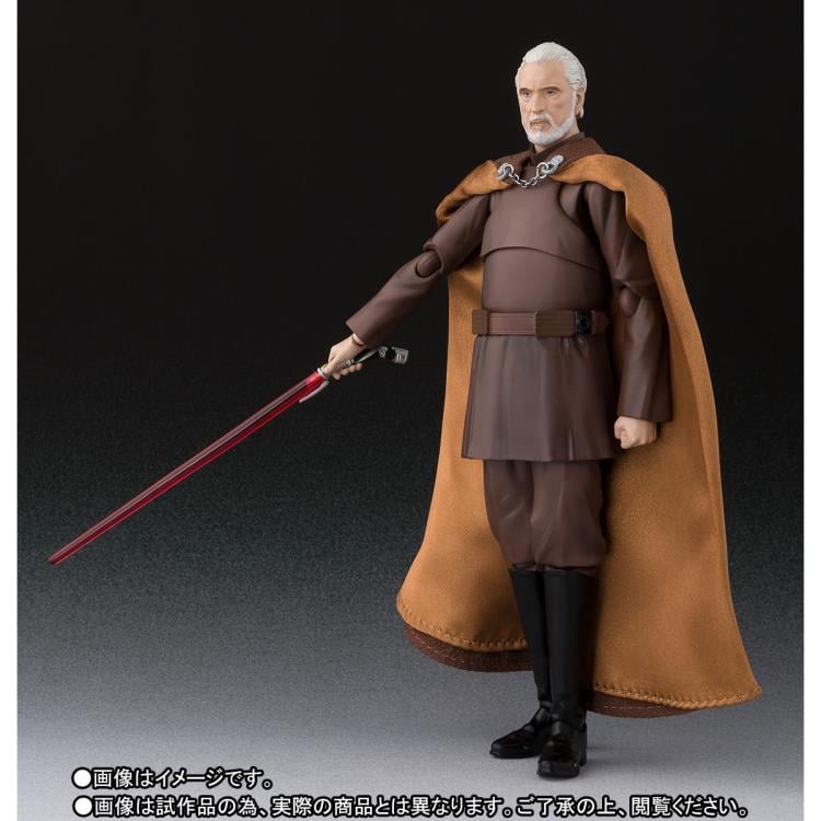 Star Wars S.H.Figuarts Count Dooku (Revenge of the Sith) Exclusive Action Figure Gallery Image 3