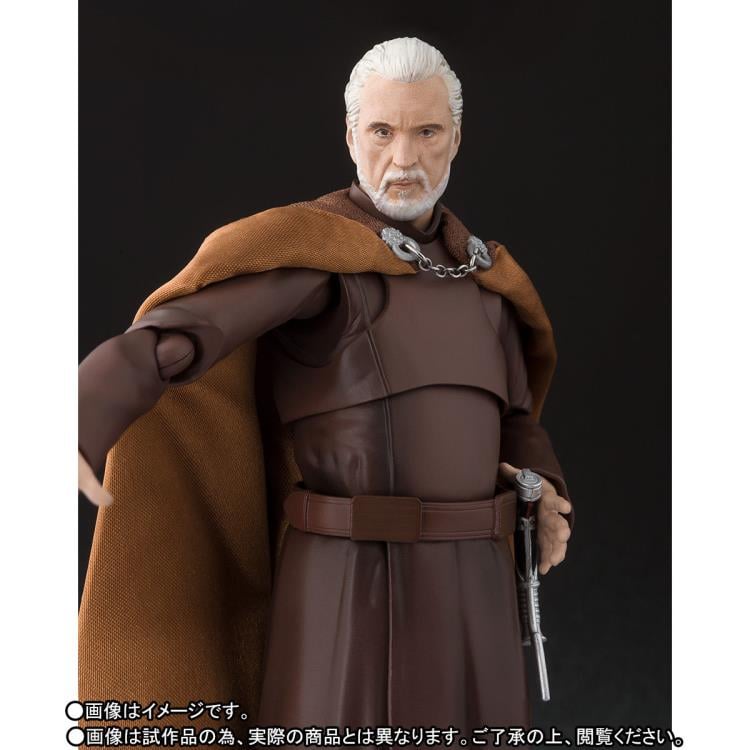 Star Wars S.H.Figuarts Count Dooku (Revenge of the Sith) Exclusive Action Figure Gallery Image 8