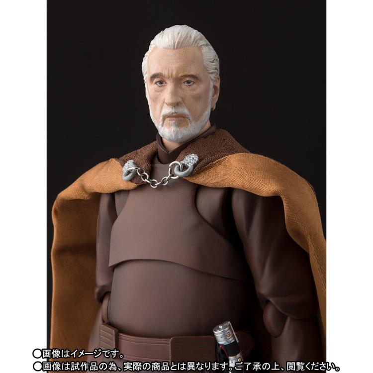 Star Wars S.H.Figuarts Count Dooku (Revenge of the Sith) Exclusive Action Figure Gallery Image 9