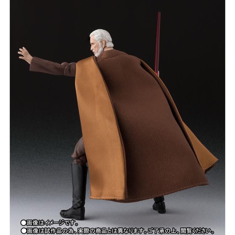 Star Wars S.H.Figuarts Count Dooku (Revenge of the Sith) Exclusive Action Figure Gallery Image 6