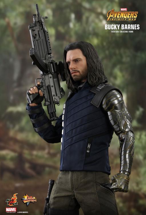 Avengers: Infinity War MMS509 Bucky Barnes 1/6th Scale Collectible Figure Gallery Image 9