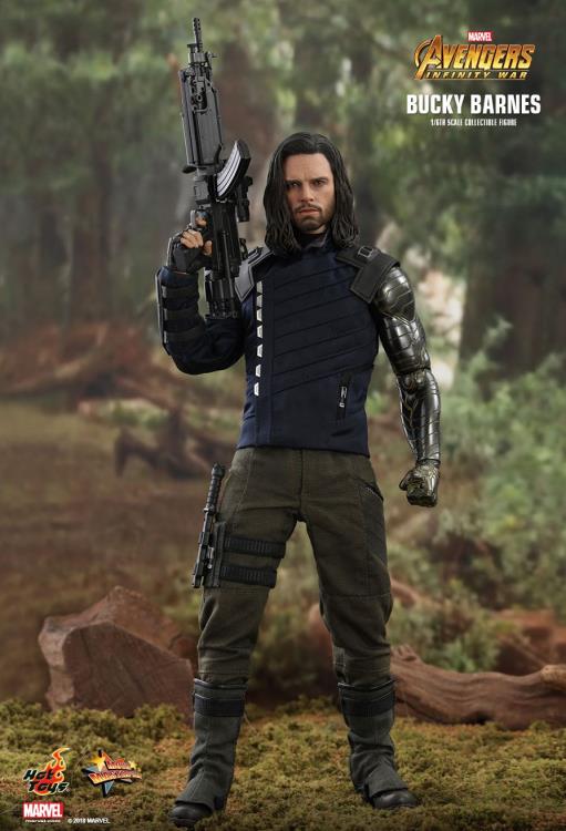 Avengers: Infinity War MMS509 Bucky Barnes 1/6th Scale Collectible Figure Gallery Image 5