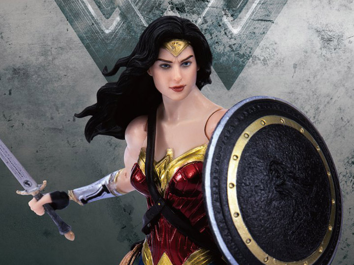 Justice League Dynamic 8ction Heroes DAH-012 Wonder Woman PX Previews Exclusive Gallery Image 1