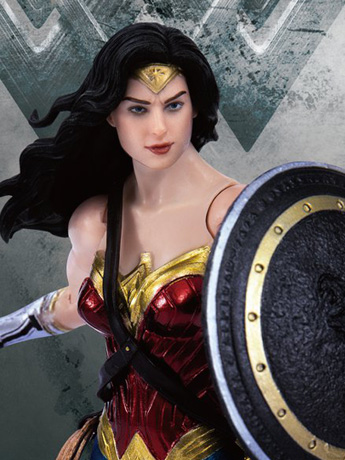 Justice League Dynamic 8ction Heroes DAH-012 Wonder Woman PX Previews Exclusive Gallery Image 2