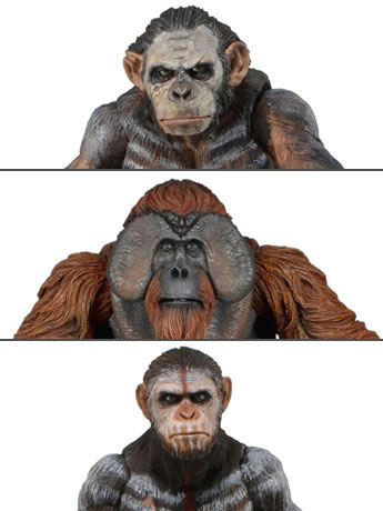 Planet of the Apes Figure Series 01 Case of 14 Figures Gallery Image 2