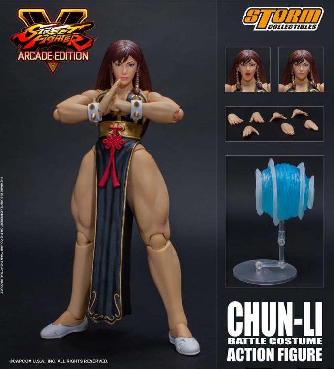 Street Fighter V Chun-Li (Arcade Edition) 1/12 Scale NYCC 2018