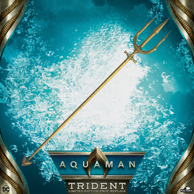 Aquaman Hero Trident Limited Edition Prop Replica Gallery Image 4