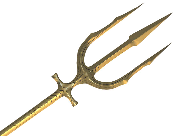 Aquaman Hero Trident Limited Edition Prop Replica Gallery Image 1