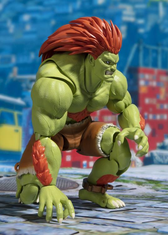 Street Fighter S.H.Figuarts Blanka Action Figure Gallery Image 4