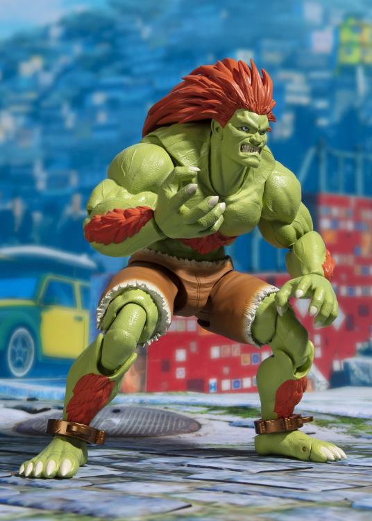 Street Fighter S.H.Figuarts Blanka Action Figure Gallery Image 3